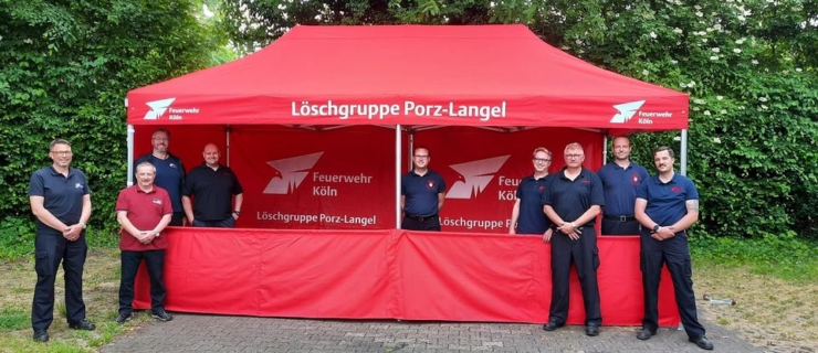 Förderverein überreicht einen neuen Pavillon